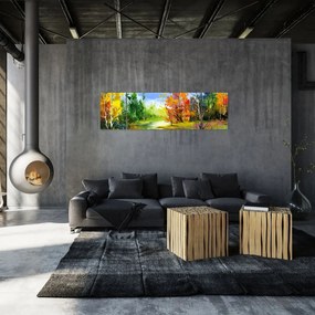 Obraz - Obraz krajobrazu (170x50 cm)