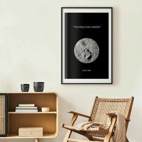 Plakat The Eagle 29,7x42 cm z ramą czarną z marginesem ARTGEIST B
