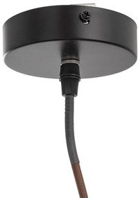 Brązowa lampa wisząca ze szklanym kloszem ø 27 cm Ilua – Bloomingville