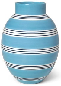 Niebieski ceramiczny wazon Kähler Design Nuovo, wys. 30 cm