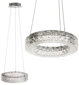 LAMPA WISZĄCA LED MS003-CP Chrom