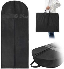 Pokrowiec na ubrania, odzież Baggi Long150x60x15 cm 1 szt. czarny