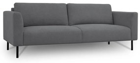 Ciemnoszara sofa 229 cm Hero – Scandic