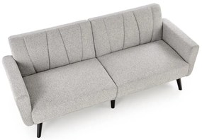 Sofa rozkładana LARIX szara  HALMAR