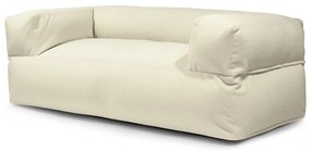 Kremowy worek do siedzenia z materiału bouclé Sofa MooG – SLOWDOWN