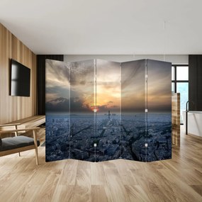 Parawan - Paryż z góry (210x170 cm)