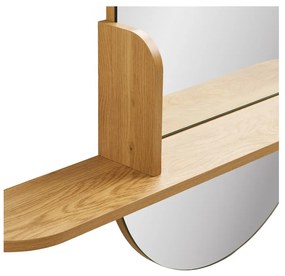 Lustro z półką ścienne 92x94,5 cm Barco – House Nordic