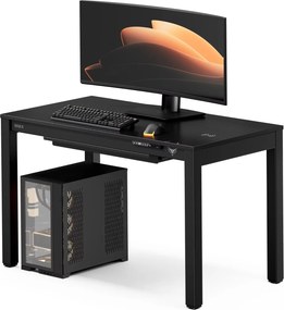 Biurko gamingowe z elektryczną regulacją wysokości Diablo X-Rift 120x63 cm, czarne