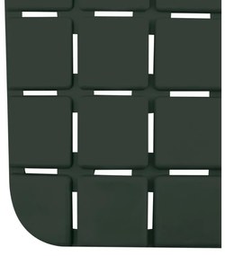Spirella Antypoślizgowa mata do wanny QUADROPremium, ciemnozielona, 36 x 76 cm