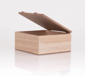 Szkatułka na dziecięce skarby Zwierzątka z łapkami, 15 x 15 x 7 cm