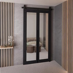 Drzwi Przesuwne QUDIO M8 Czarny 90