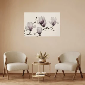 Plakat Malowane magnolie 30x21 cm bez ramy bez marginesu ARTGEIST B