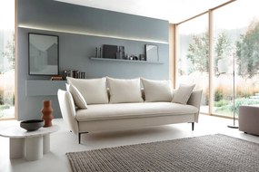Sofa rozkładana BOSS kremowa  PIASKI Meble