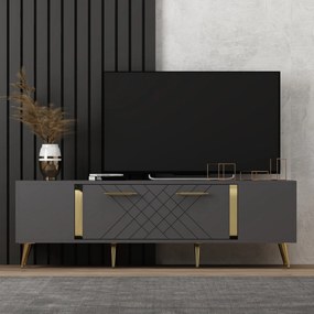 Stolik pod telewizor Detas Anthracite