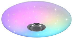 Biała lampa sufitowa LED ø 58 cm Musica – Trio