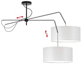 Lampa wisząca okrągła nad stół EX243-Risa Verta 2X