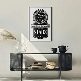 Plakat Big lesson 40x60 cm z ramą czarną bez marginesu ARTGEIST B