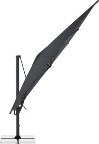 Doppler LIFE 300 x 400 cm – Parasol ogrodowy odchylany z boczną podporą