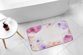 Dywanik pod prysznic Dywanik pod prysznic Kwiaty Akwarele