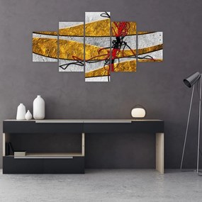 Abstrakcyjny obraz (125x70 cm)