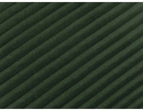 Ciemnozielone tapicerowane łóżko dwuosobowe ze schowkiem i stelażem 160x200 cm Jade – Bobochic Paris