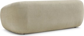 Szarobrązowa rozkładana sofa z tkaniny szenilowej 228 cm Neyo – Bobochic Paris