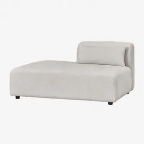 Lewy Moduł Szezlonga Do Modułowej Sofy Fogler Tkaniny Jasnoszary - Sklum