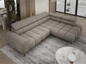 Narożnik PLAZA L Prawostronny w tkaninie Promocyjnej APHRODITE 04 WERSAL