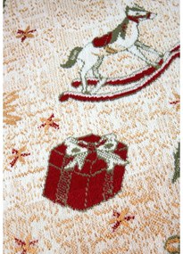 Zielony dywan z mieszanki bawełny ze świątecznym motywem 160x230 cm Toy's Delight Green Christmas – Villeroy&amp;Boch