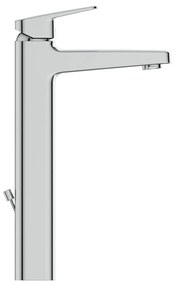 Bateria umywalkowa w kolorze srebra z połyskiem Ceraplan – Ideal Standard