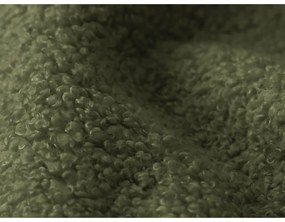 Zielone tapicerowane łóżko dwuosobowe ze stelażem i schowkiem 160x200 cm Makapu – Makamii