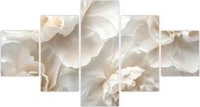 Obraz - Delikatne piwonie (125x70 cm)