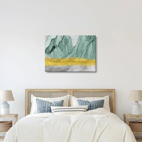 Obraz - Emerald Mountains N⁰1 (70x50 cm)
