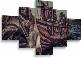 Obraz - Wiking (125x70 cm)