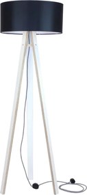 Lampa stojąca Wanda biała, czarny