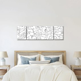Obraz - Wzory (170x50 cm)