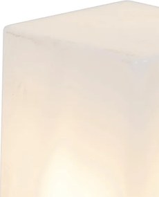 Lampa ogrodowa na szpikulec czarny opalowe szkło 50 cm szpikulec i kabel - Dania