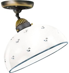 Kolarz 731.10.24 - Żyrandol natynkowy NONNA 1xE27/75W/230V śr. 30 cm niebieski