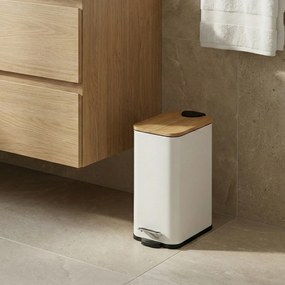 Wąski kosz łazienkowy VEDA, 5 l