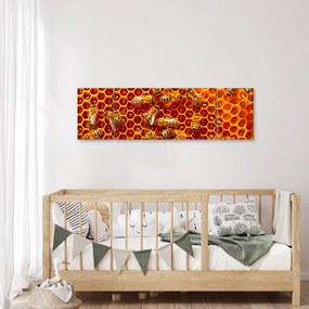 Obraz - Plaster miodu (170x50 cm)
