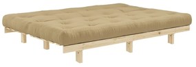 Sofa wielofunkcyjna Karup Design Lean Raw Wheat Beige