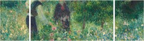 Obraz - Auguste Renoir, Picking Flowers, reprodukcje (170x50 cm)