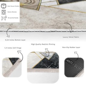 Beżowy dywan 120x180 cm – Mila Home