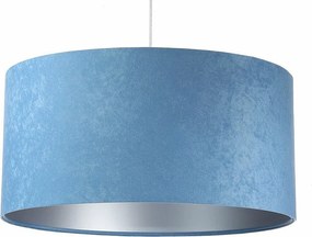 Lampa wisząca HOME 60 błękitna/srebrna
