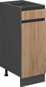 Szafka dolna do kuchni złoty dąb energetyczny 30x46x81.6 r-line