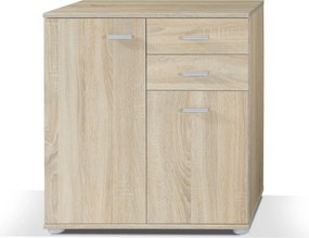Komoda MICHELE 71 cm do Salonu Sypialni Dąb sonoma