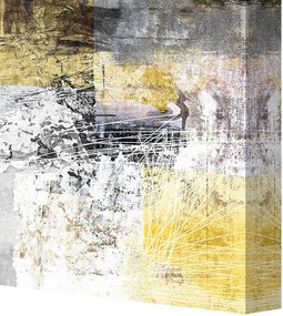 Obraz na płótnie Yellow Abstract