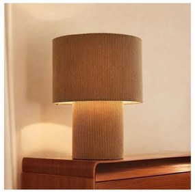 Brilliant - Lampa stołowa TONY 1xE27/20W/230V brązowa