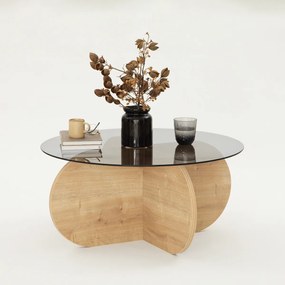 Stolik kawowy Bubble Sapphire Oak Fume