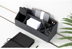 Kartonowy organizer na artykuły papiernicze Elisa Canvas Paper Laminate – Bigso
